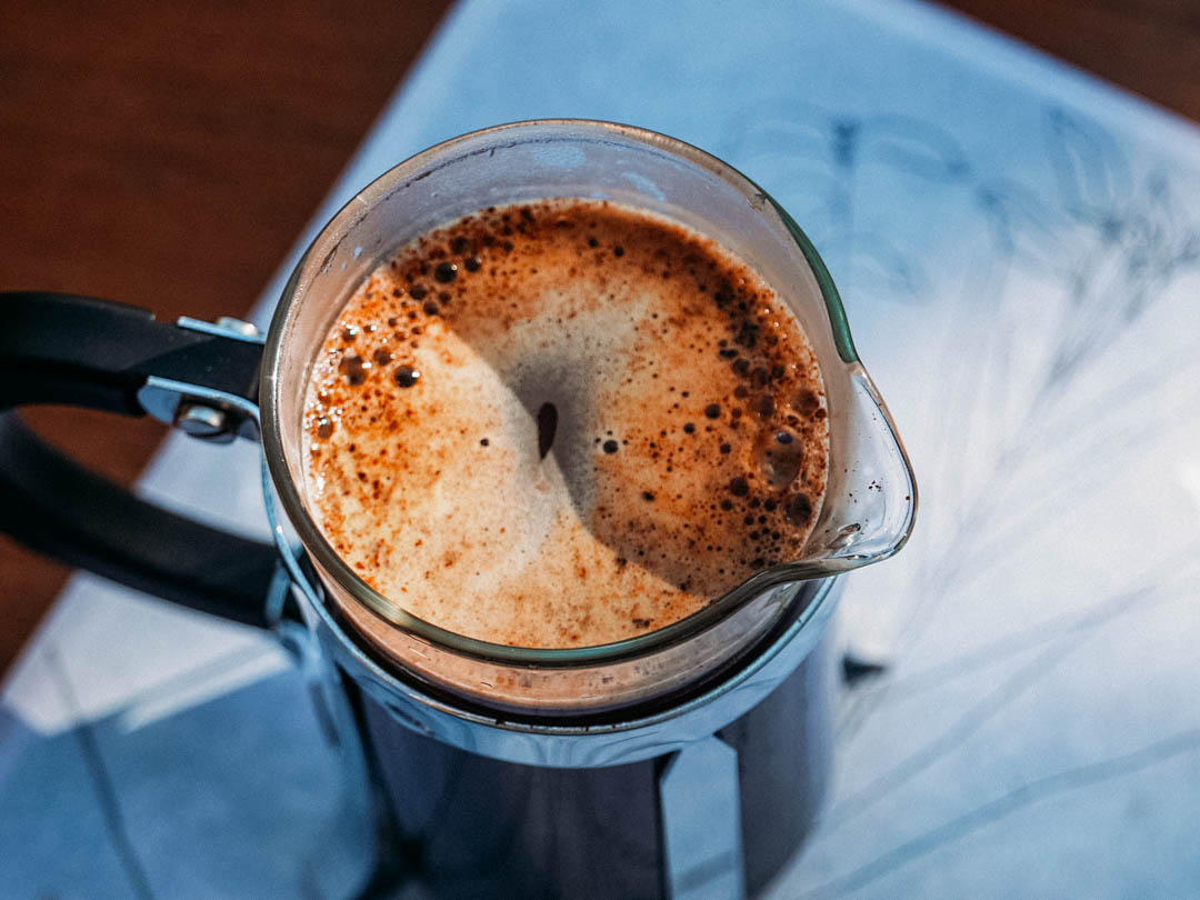French press coffee maker without plunger