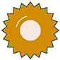 conical burr grinder icon