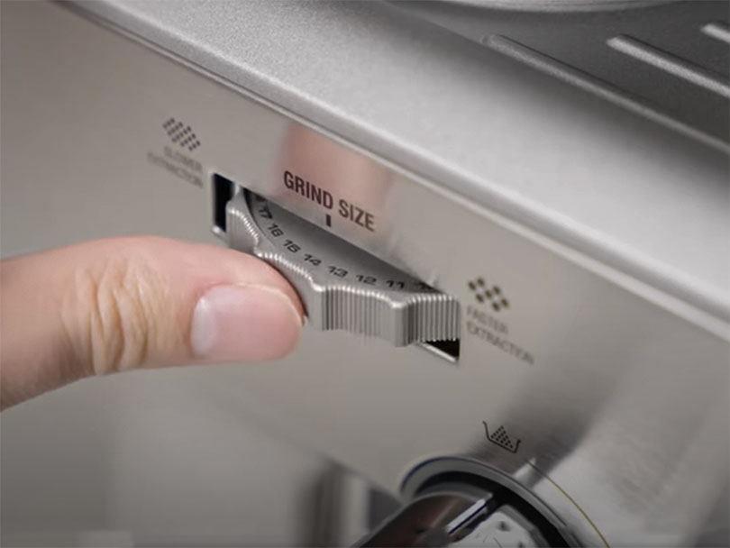 Grind adjustment on the Breville Barista Expess Impress