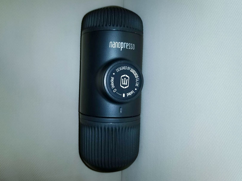 Close up of the Wacaco Nanopresso