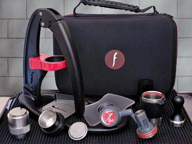 Flair Classic Manual Espresso Maker with all its accessories
