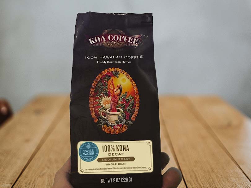 Koa Coffee - 100% Kona Decaf (Swiss Water Process)