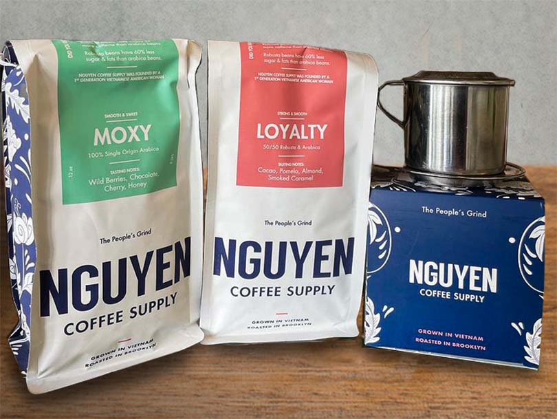 Nguyen Phin Kit (bundle with traditional phin coffee dripper and a bag of coffee)