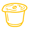 handdrawn coffee pod icon