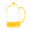 handdrawn percolator icon